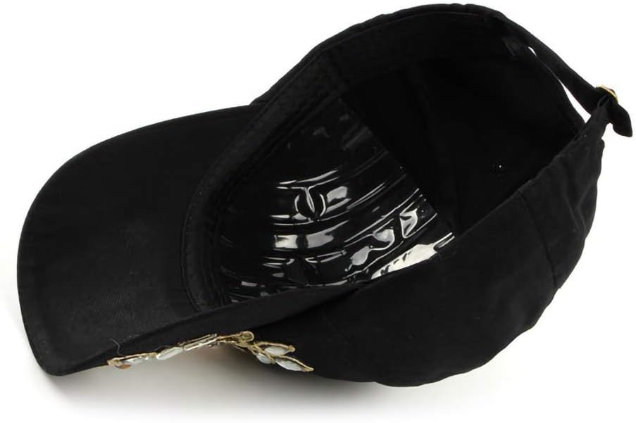 Gudessly Bling - Gorra de béisbol para mujer, diseño de flores, con...