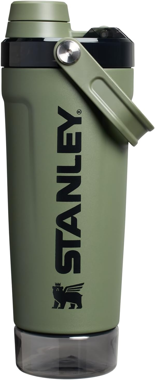 STANLEY Vitalize - Botella agitadora de 20 onzas, vaso agitador de...