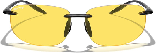 MERRY'S Gafas de sol sin montura para hombres y mujeres, para c...
