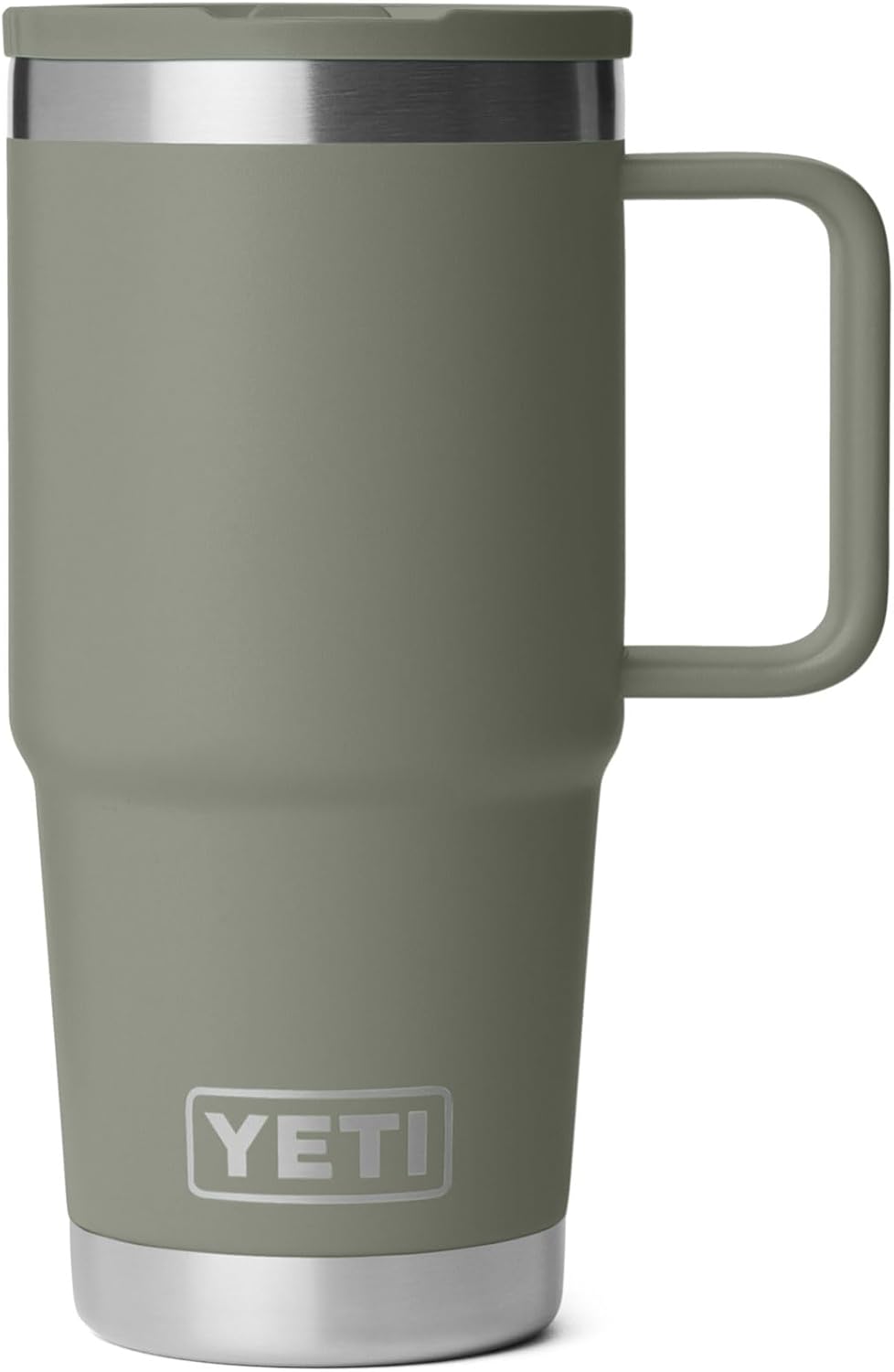 YETI Rambler - Taza de viaje de 20 oz con tapa de pajilla abatible...