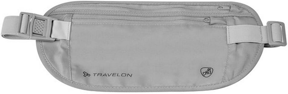 Travelon Cartera de viaje con bolsillo de cintura para ropa interio...