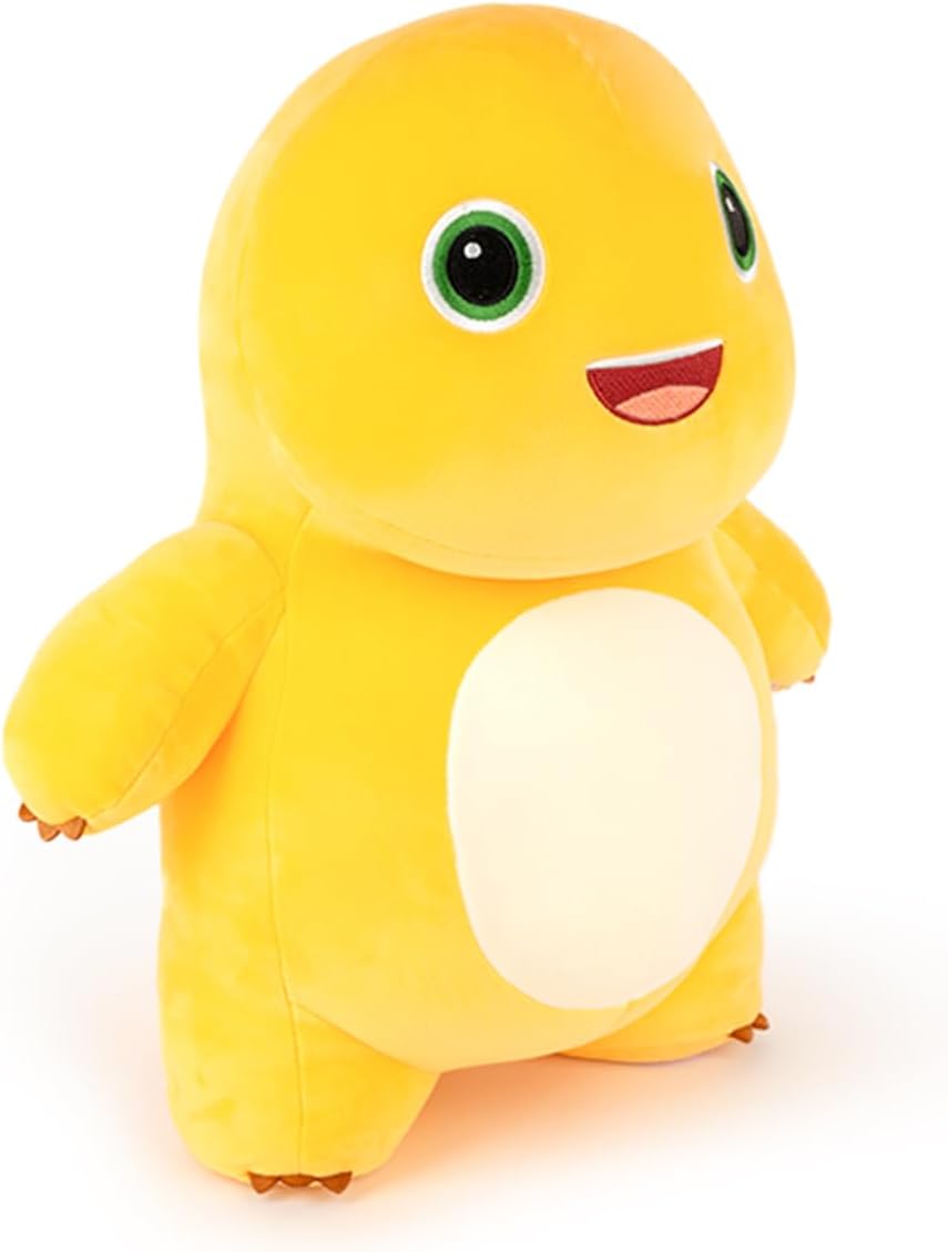 Adorlynetty Nailong Animal de peluche de dinosaurio, 9" de amar...