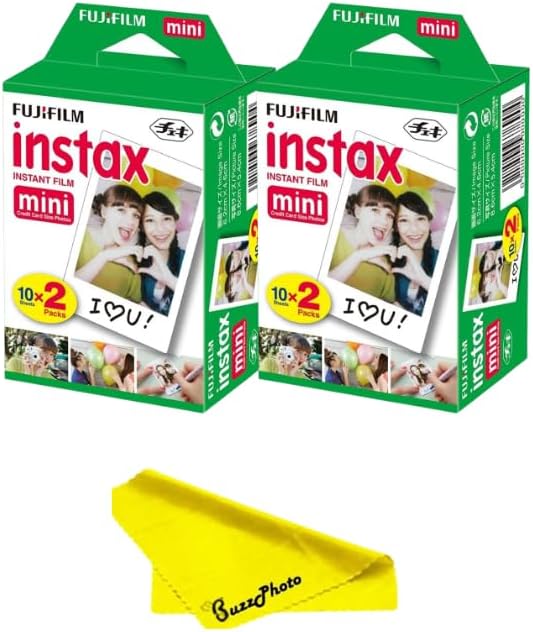 Fujifilm Instax Mini Twin Pack Formato de Imagen Película Instantán...