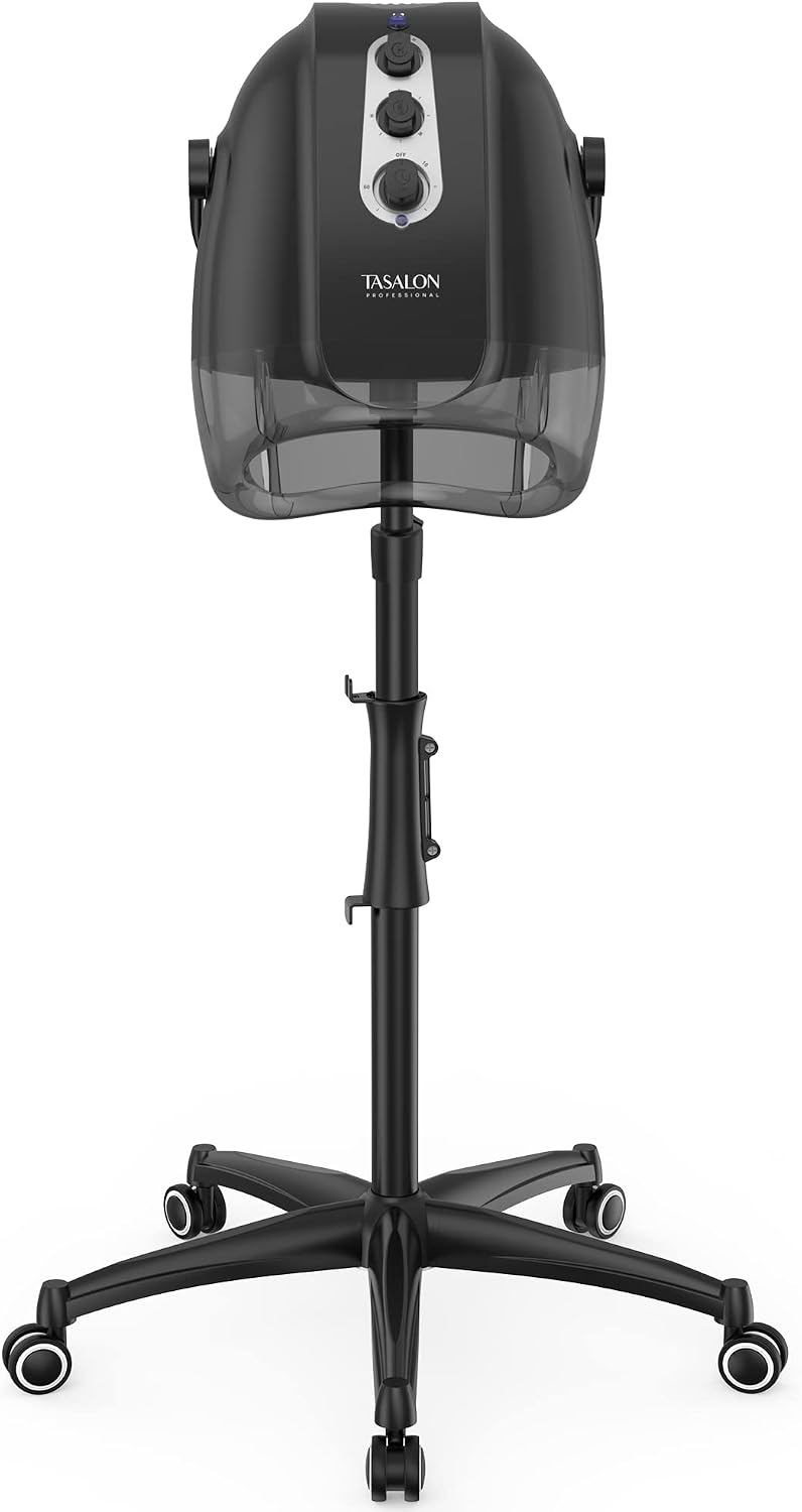 TASALON Ionic - Secador de pelo con capucha, color gris, secador de...