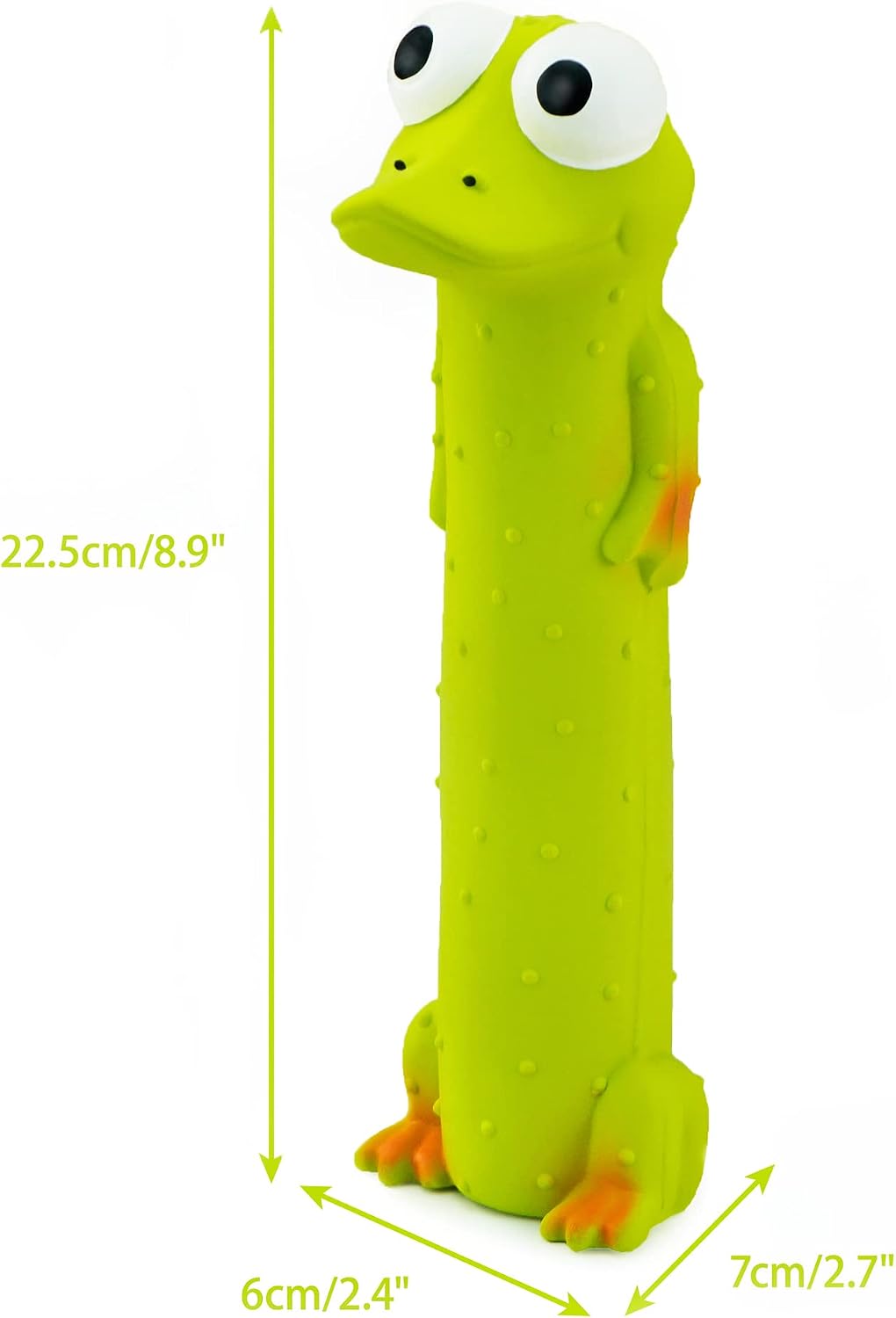 CHIWAVA Juguete de látex chirriante de 9 pulgadas para perros media...