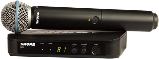 Sistema de micrófono inalámbrico Shure BLX24\/B58 - Vida de batería...