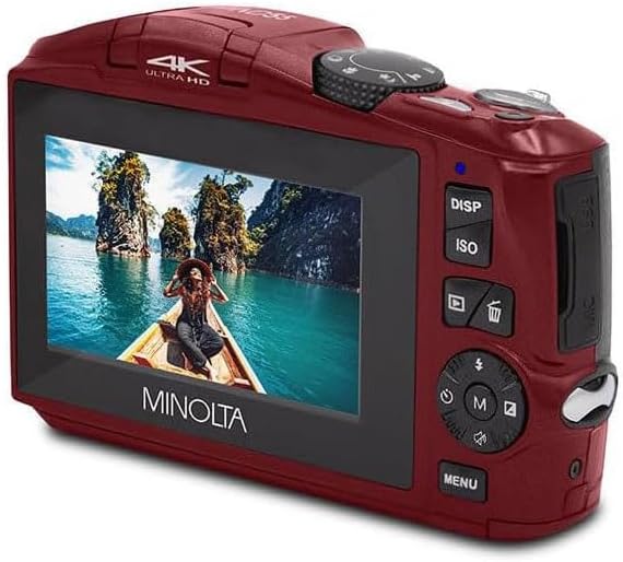 Minolta Cámara digital MND55 64MP VLOG, vídeo 4K 60FPS, zoom 16X (r...