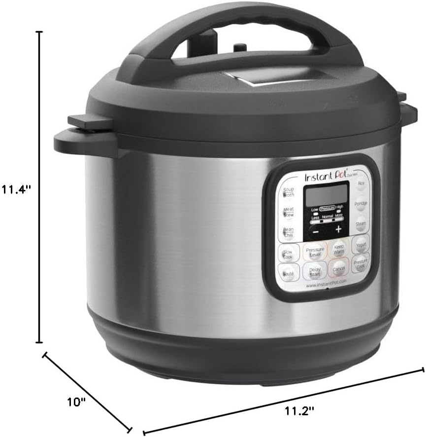 Instant Pot IP-DUO60, 6cuartos\/1000W - Olla a presión multifunción...