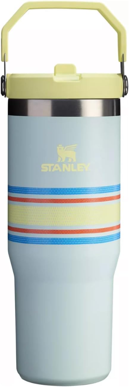 STANLEY The Varsity Ice Flow - Vaso con tapa abatible con popote, 3...
