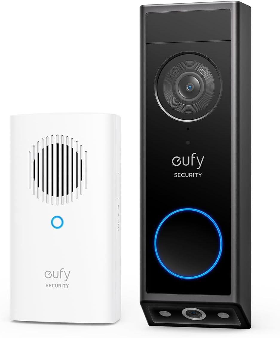 eufy Security Kit de timbre de video E340 con timbre, 2K FHD, 8GB |...