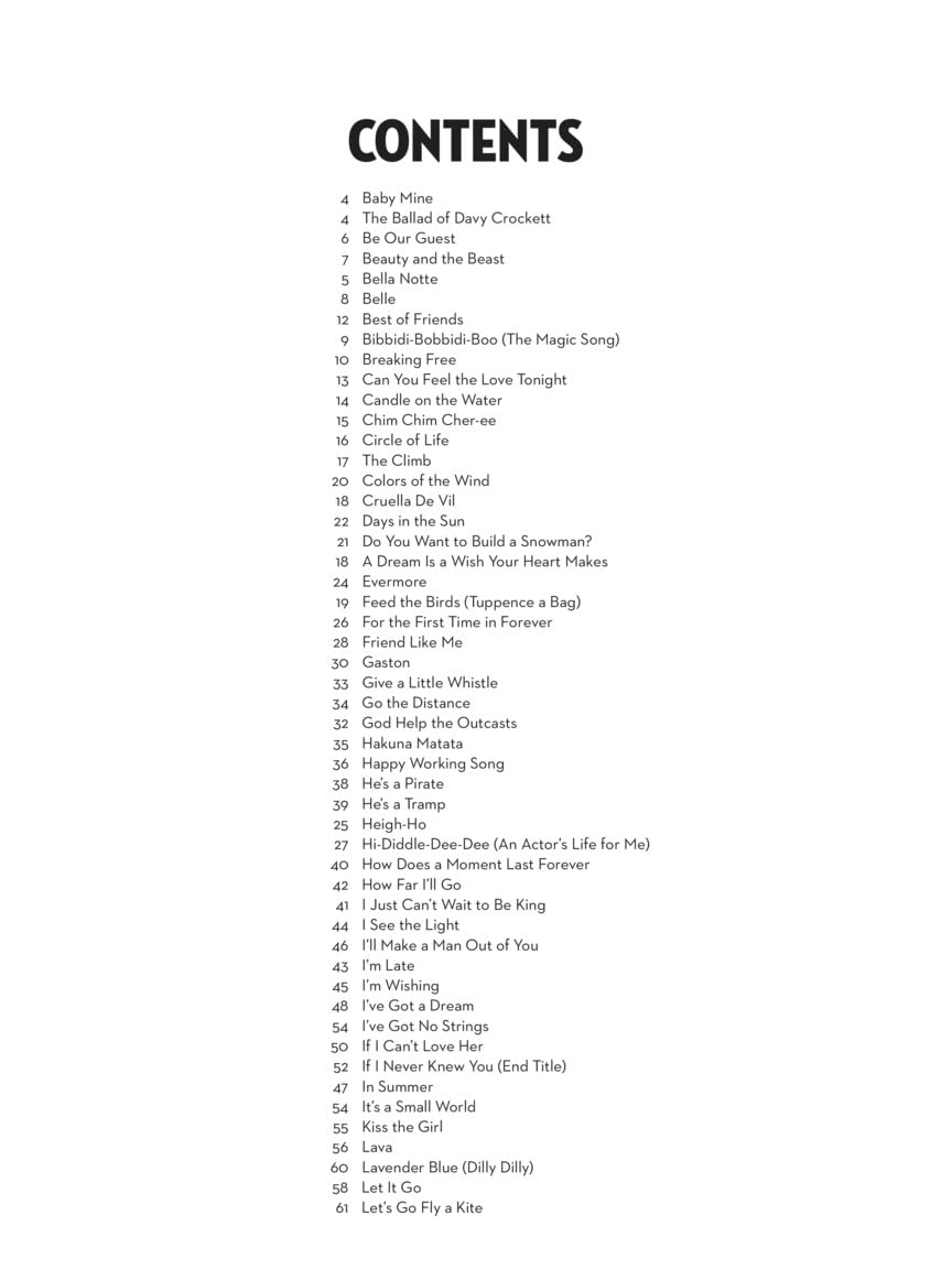 101 canciones de Disney para violín | Partituras y cancioneros fáci...