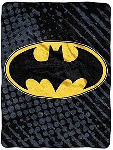 DC Comics - Manta suave con logotipo de Batman de 40 x 50 pulgadas