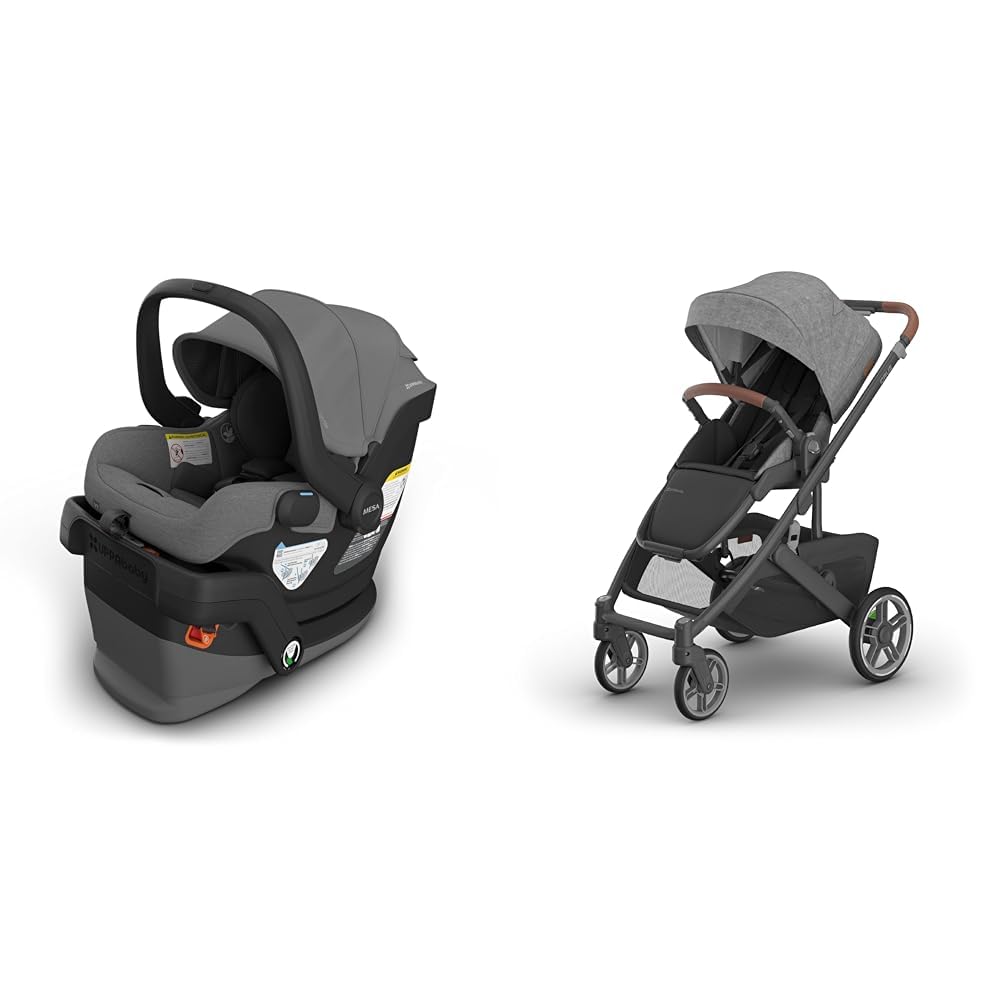 UPPAbaby Cruz V3 Cochecito + Mesa V3 - Conjunto de sistema de viaje...