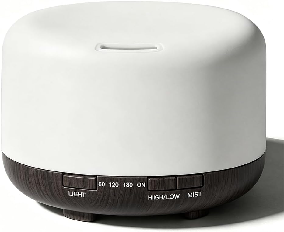 Difusor de aceite esencial, humidificador ultrasónico de niebla frí...