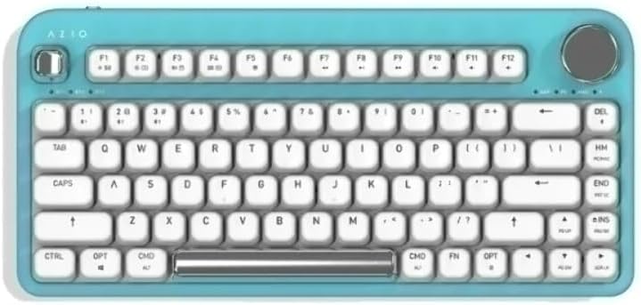 Azio IZO - Teclado mecánico inalámbrico BT5\/USB para PC y Mac, int...