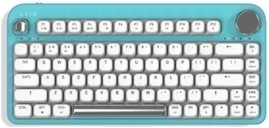 Azio IZO - Teclado mecánico inalámbrico BT5\/USB para PC y Mac, int...