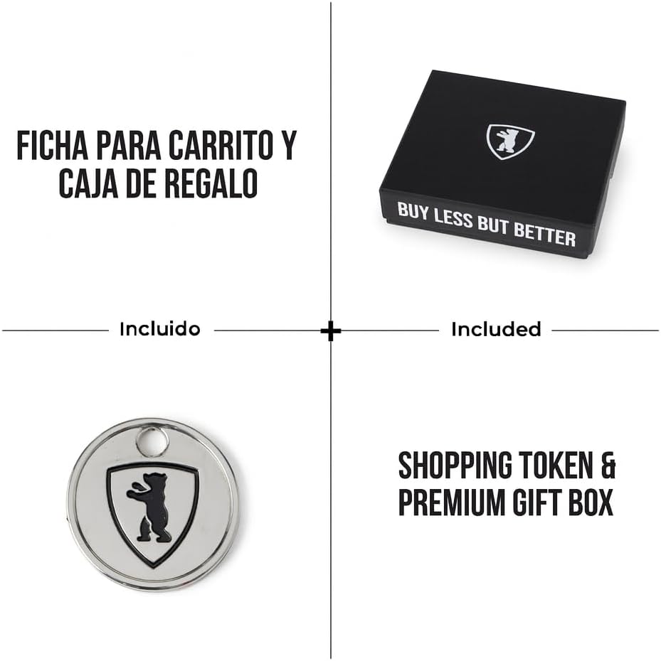 BERLINER BAGS Cartera pequeña de cuero suave Mujer Sara, Caja de Re...
