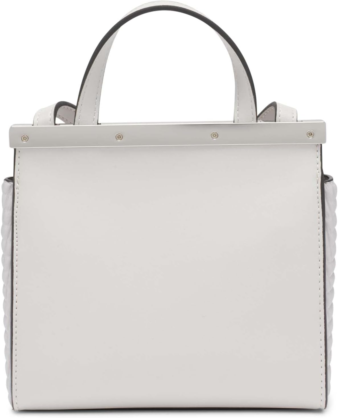 Calvin Klein Mini bolso cruzado con solapa coral