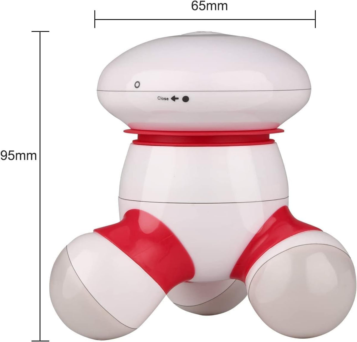 cotsoco Masajeador de mano, mini masajeador corporal vibratorio por...