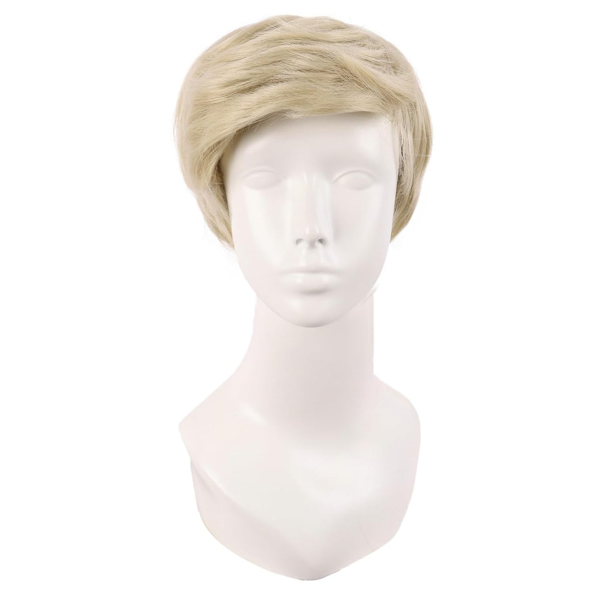 MapofBeauty Peluca corta de disfraz de cosplay guapo para hombre, d...