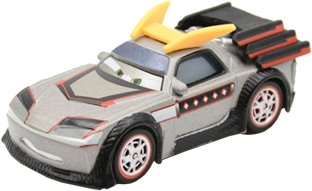 Juguetes de coche de película Racing Clan Wingo Slug DJ Boust Metal...