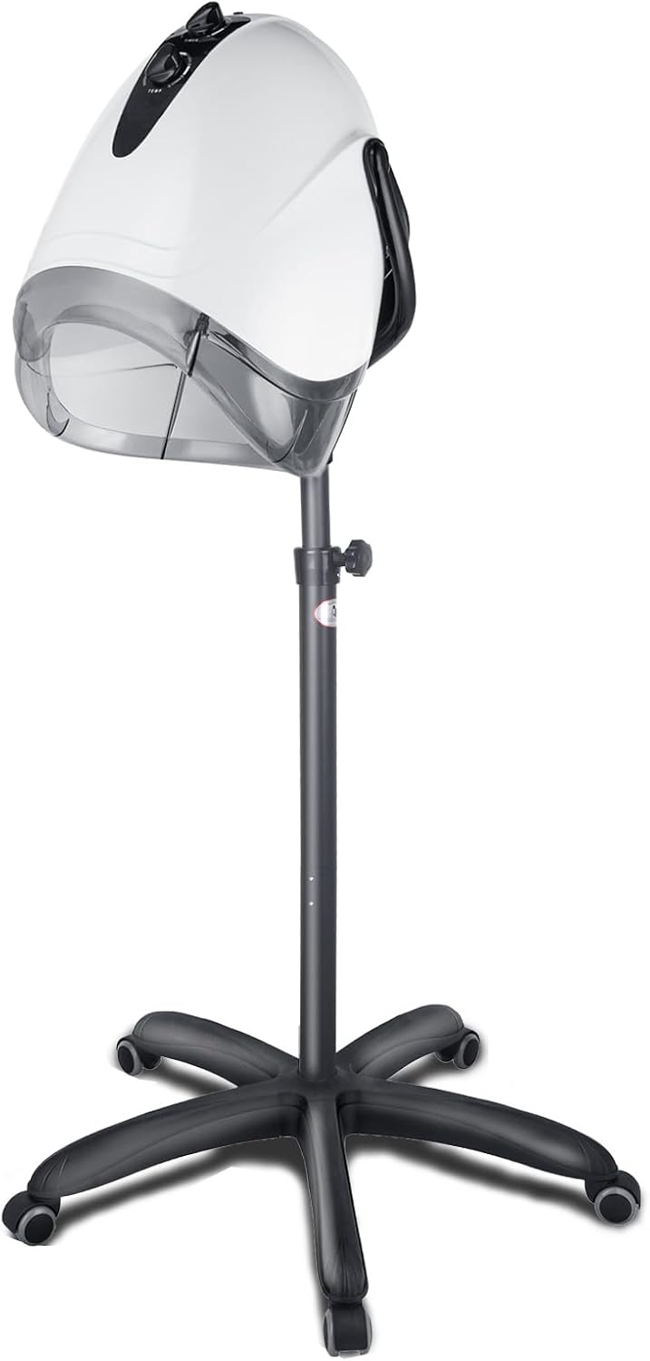 OIYALI Secador de pelo profesional con capucha de 1000 W, secador d...