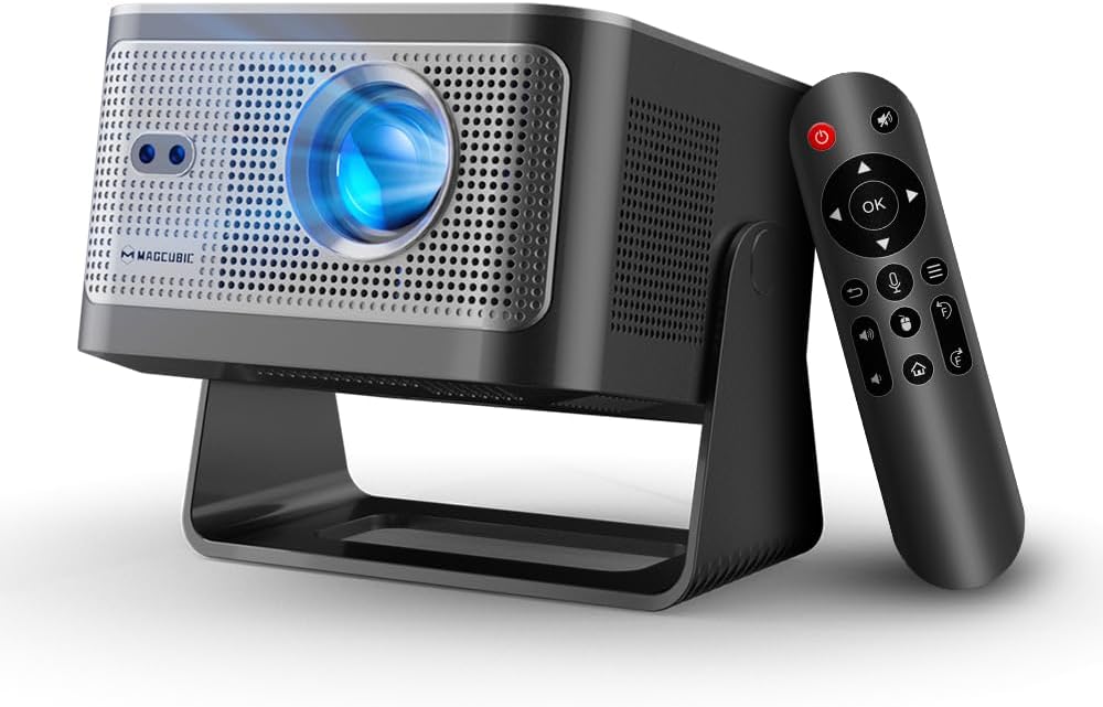 Magcubic Proyector inteligente con WiFi 6 y Bluetooth 5.4, proyecto...