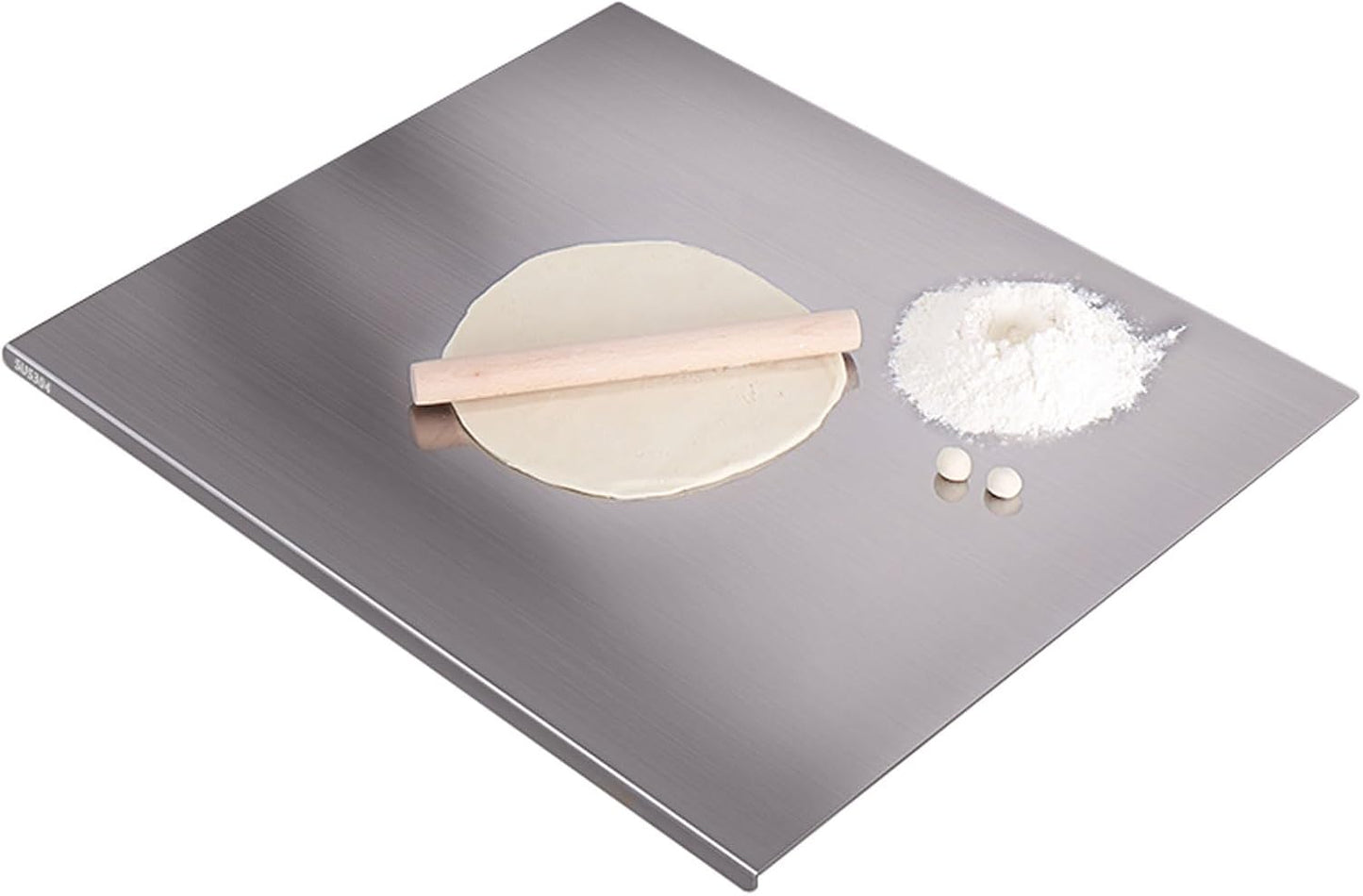 Tabla de cortar de acero inoxidable para cocina - Tabla grande de c...