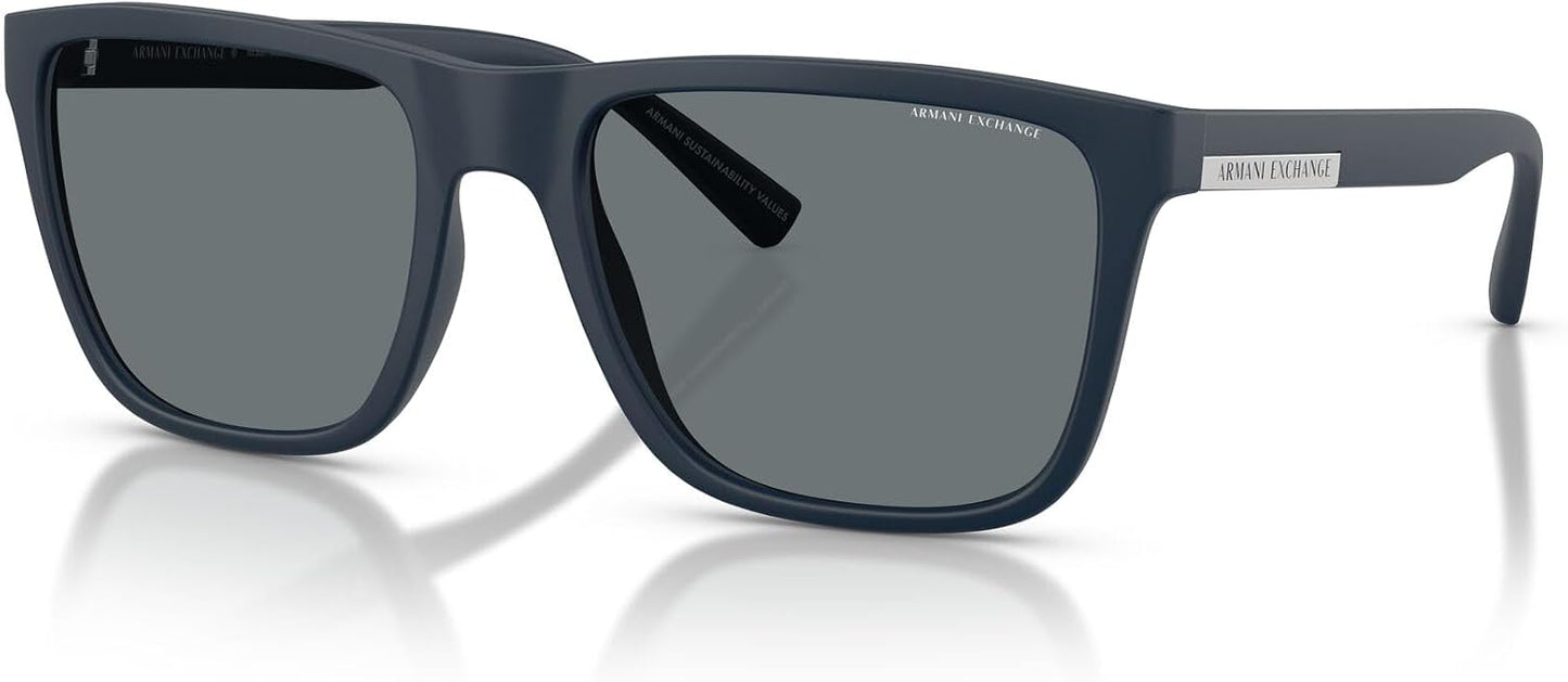Armani Exchange Ax4080s - Gafas de sol cuadradas para hombre