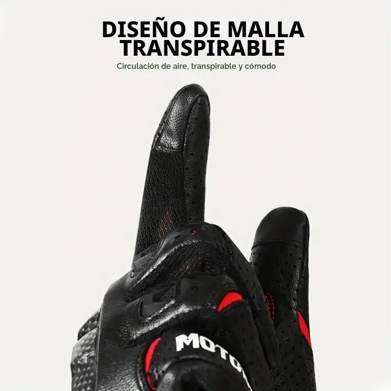 LYHXS-MOTOS Guantes de motocicleta para hombres y mujeres, de fibra...