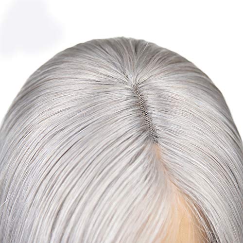 Smartinnov - Peluca de cabello humano, sin pegamento #613 rubio Bob...