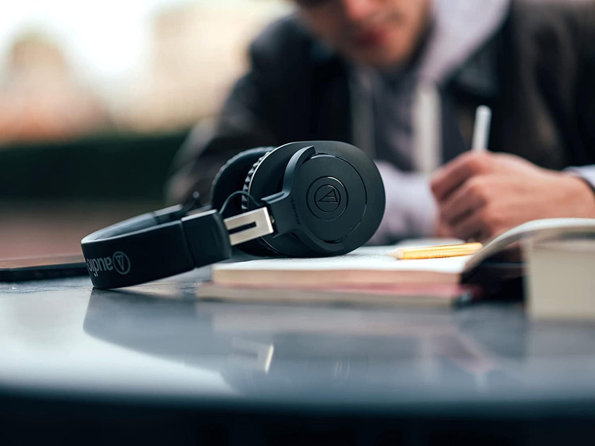 Audio-Technica ATH-M20xBT Auriculares inalámbricos sobre la oreja,...