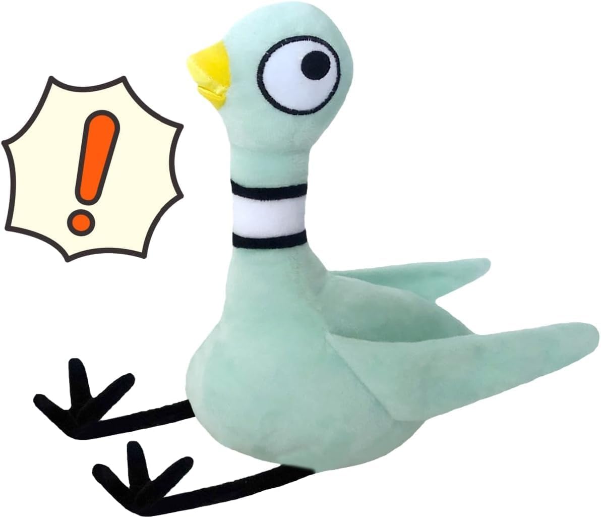 Nuevo juguete de peluche Don't Let The Pigeon Drive The Bus par...