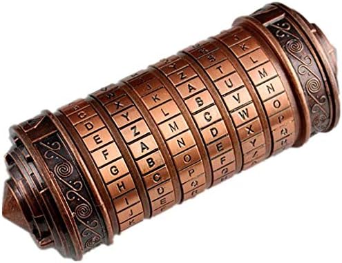 Cryptex Da Vinci Code Mini Cryptex Lock - Cajas de rompecabezas con...
