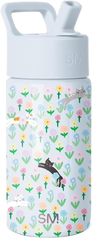 Simple Modern Botella de agua para niños y taza para niños pequeños...