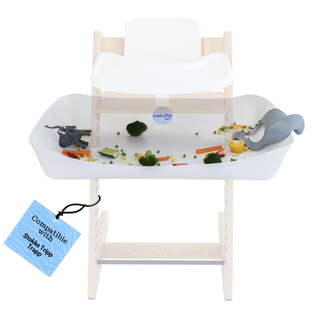 CATCHY - Recogedor de alimentos - Compatible con la silla alta Stok...