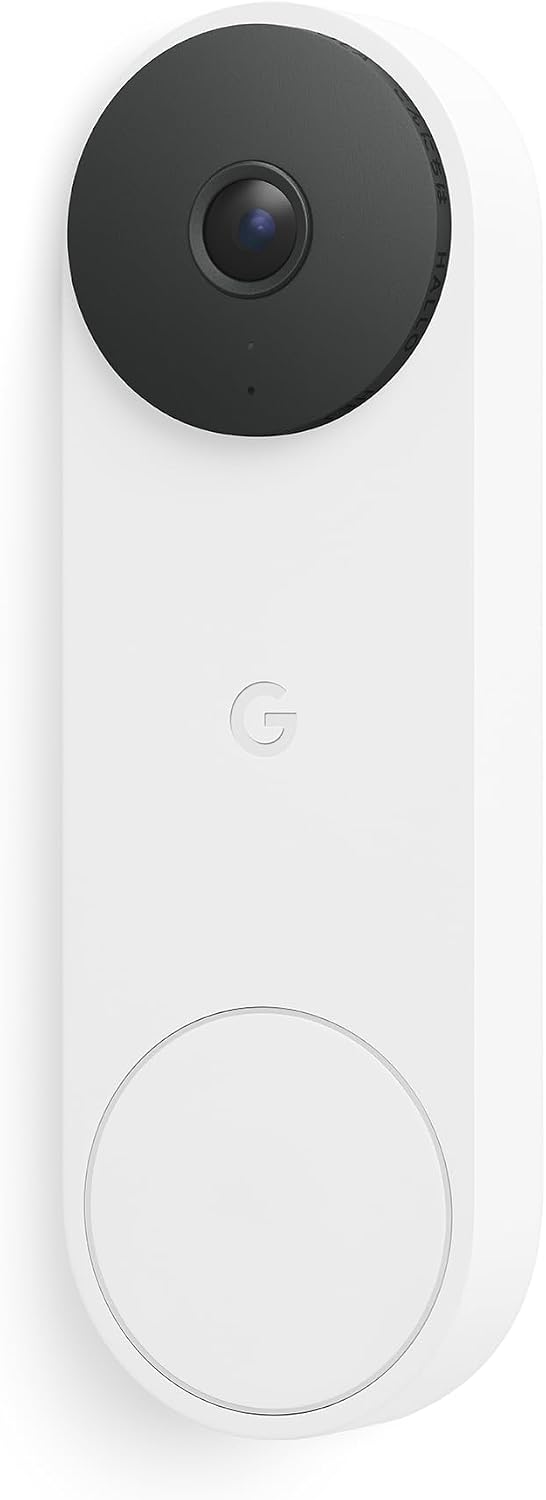 Timbre de video Nest de Google (con cable, 3.ª generación) - Video...