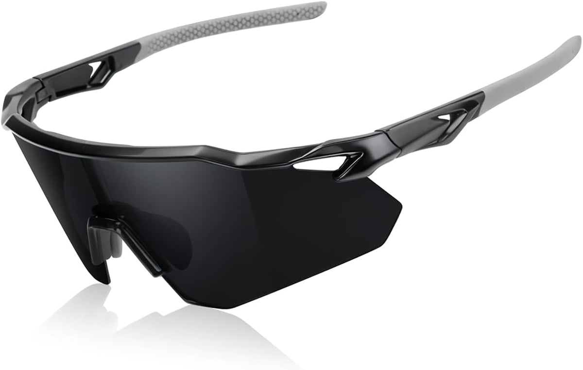 SEKKAF Gafas de sol deportivas polarizadas para hombres y mujeres,...