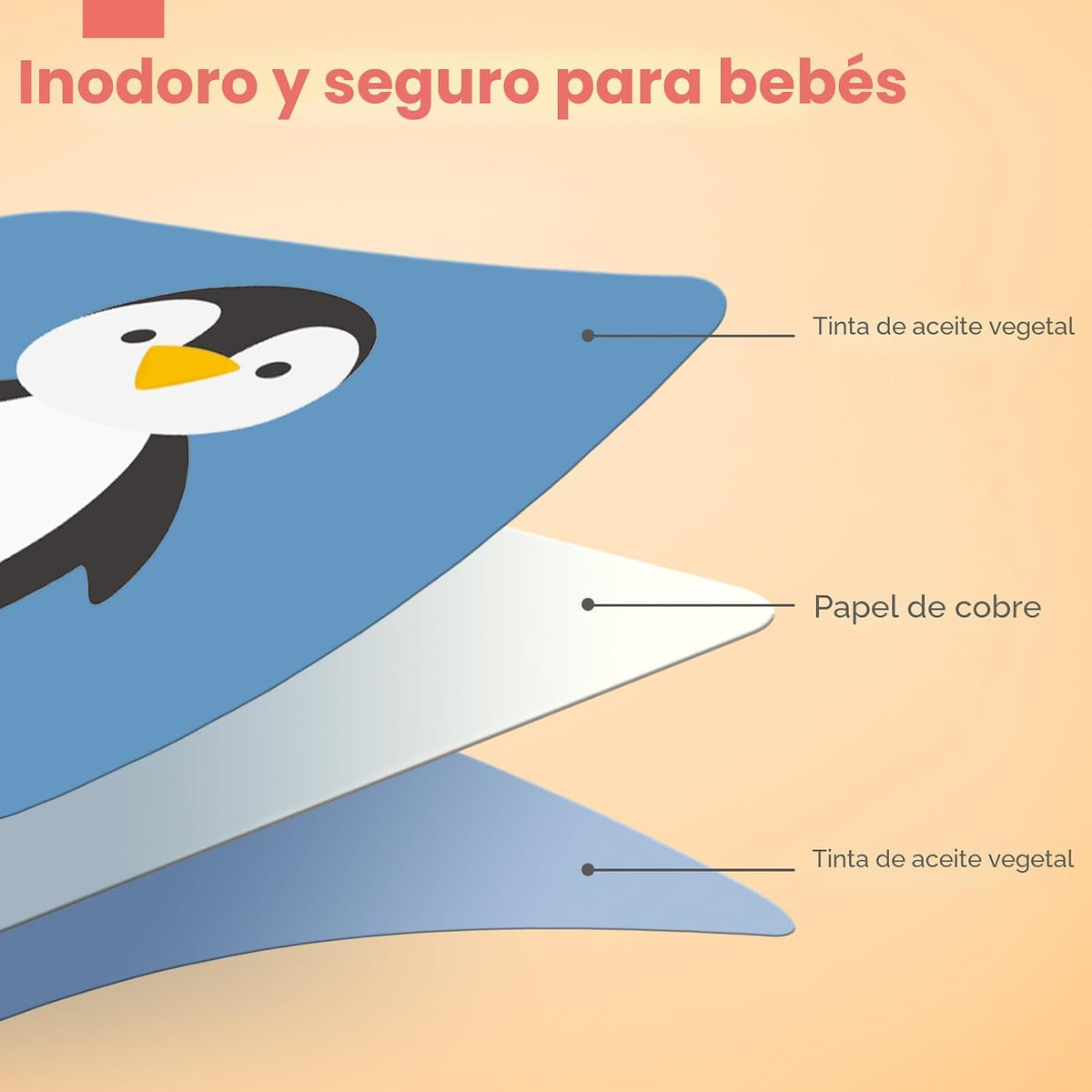 hahaland Tarjetas flash de contraste para bebés de 0 a 36 meses de...