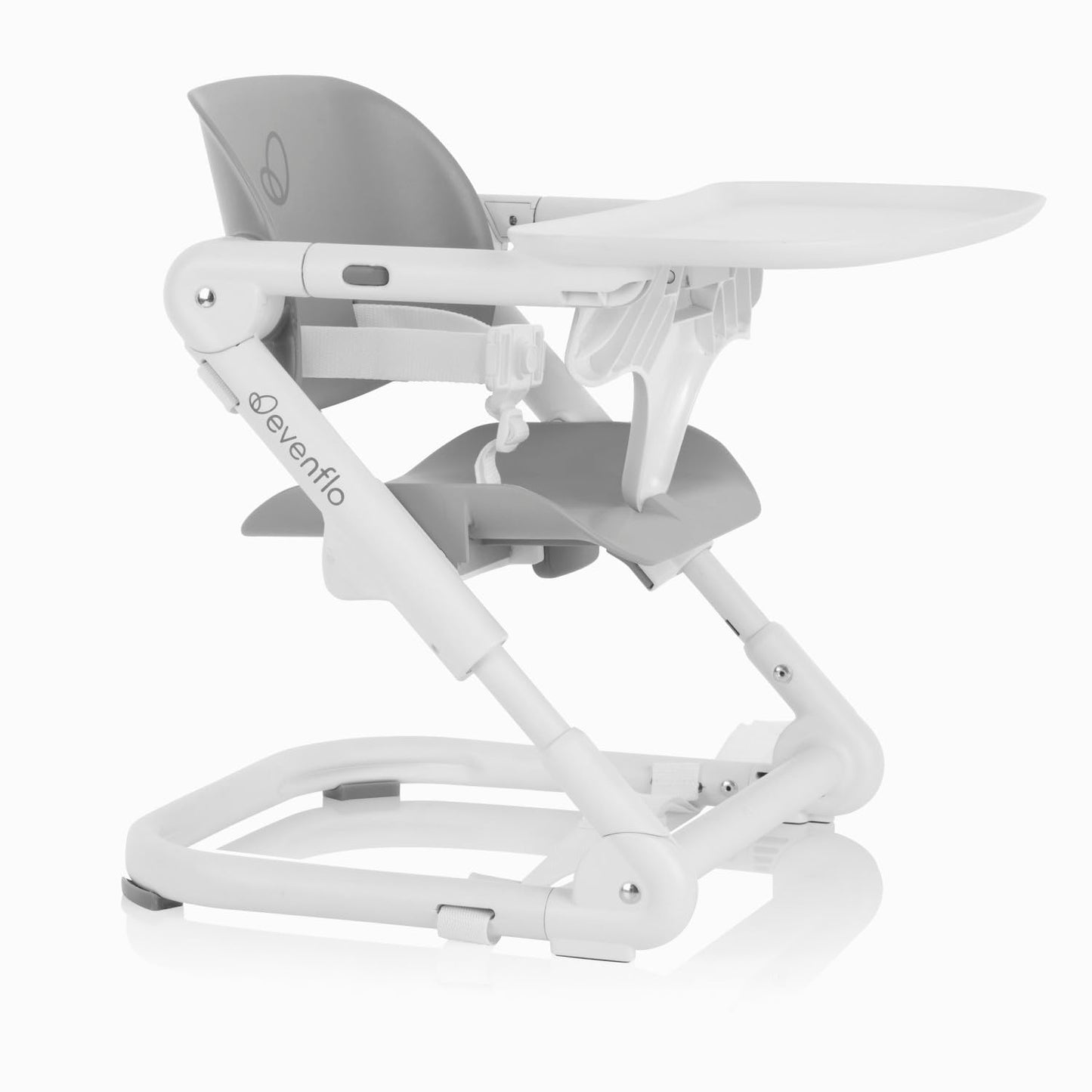 Evenflo Silla elevadora plegable portátil 2 en 1 Eat &amp; Go