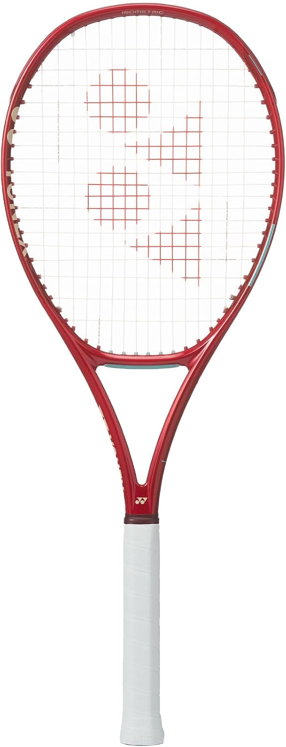 YONEX Raqueta de tenis VCORE 98+ con marco extendido y patrón de cu...