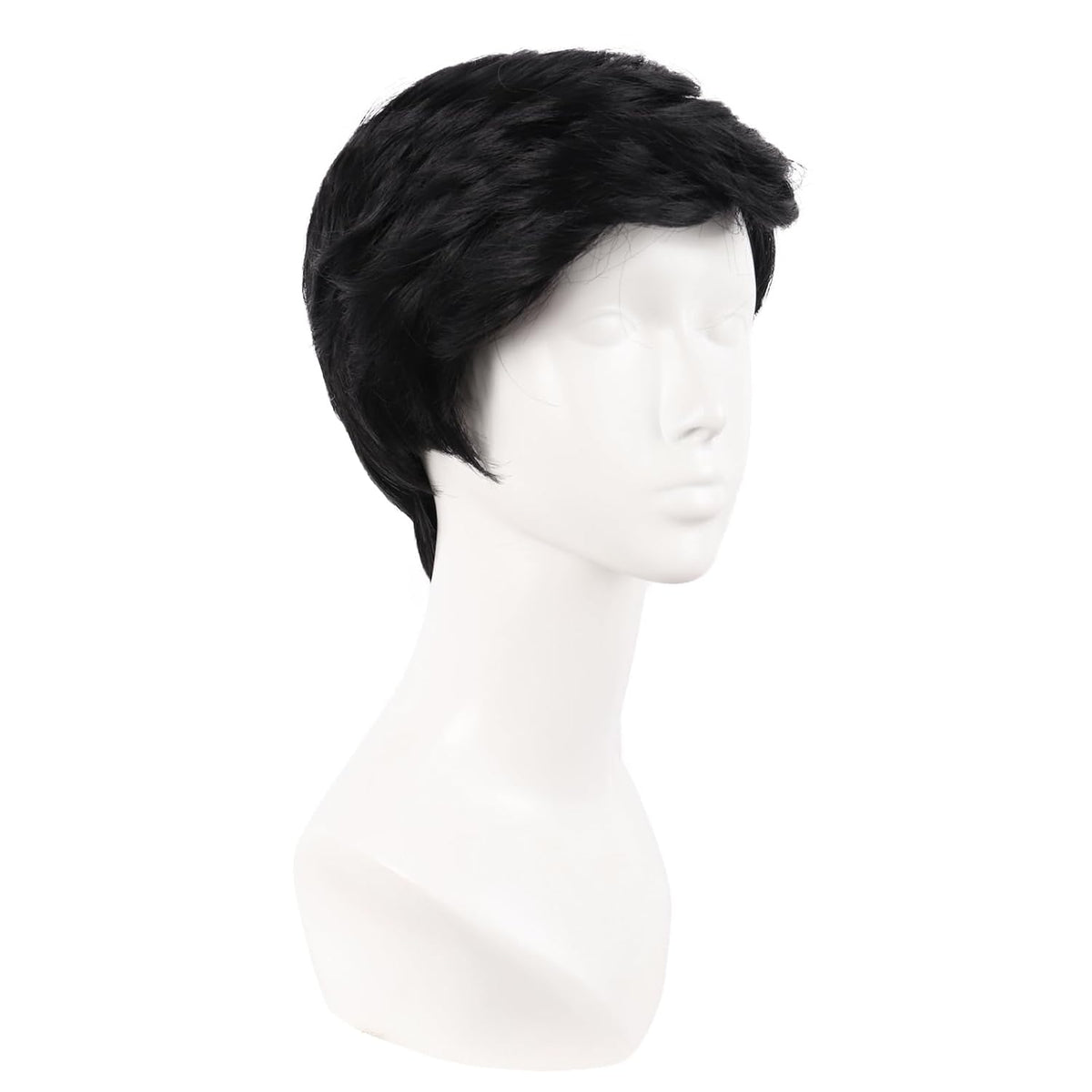 MapofBeauty Peluca de disfraz corto y guapo para hombre, de 10 pulg...