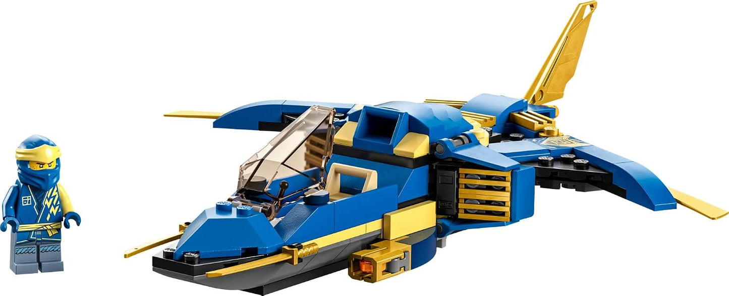 LEGO NINJAGO Jay\u2019s Lightning Jet EVO 71784, Avión de Juguete A...