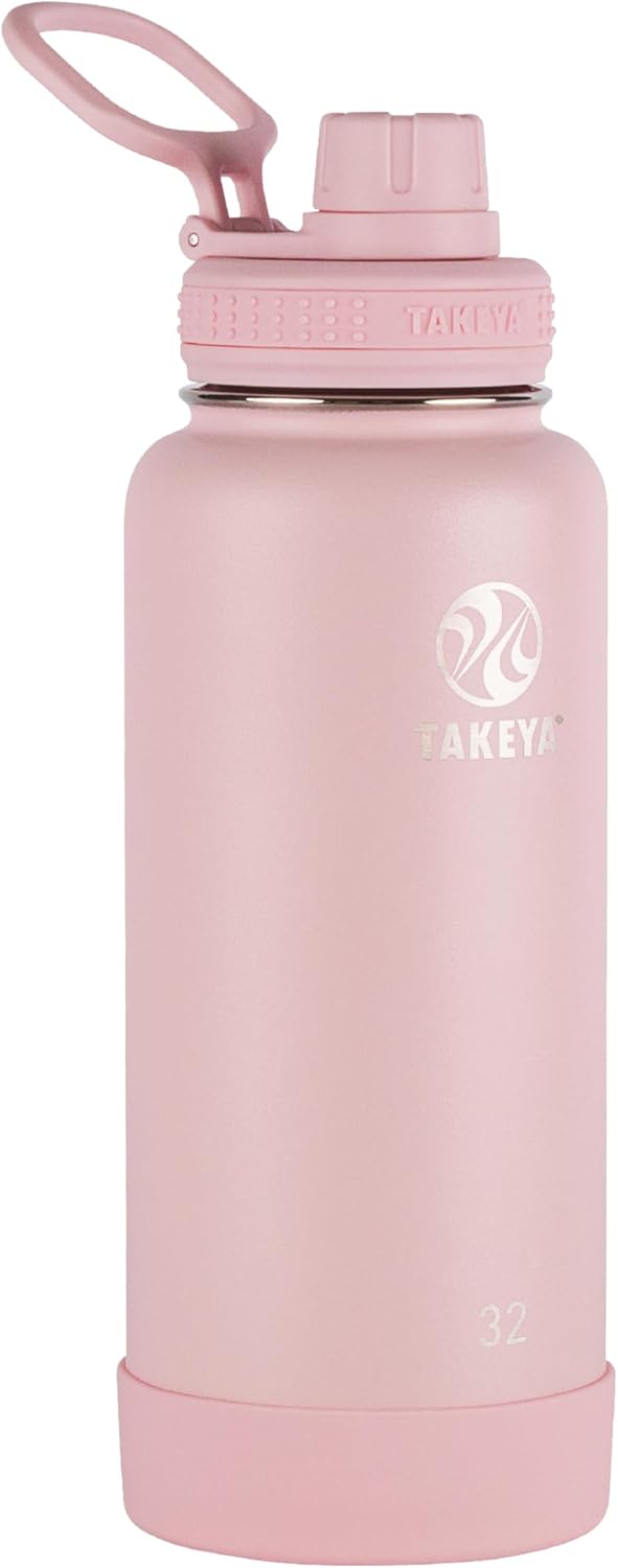 Takeya Actives - Botella de agua de acero inoxidable, con aislamien...