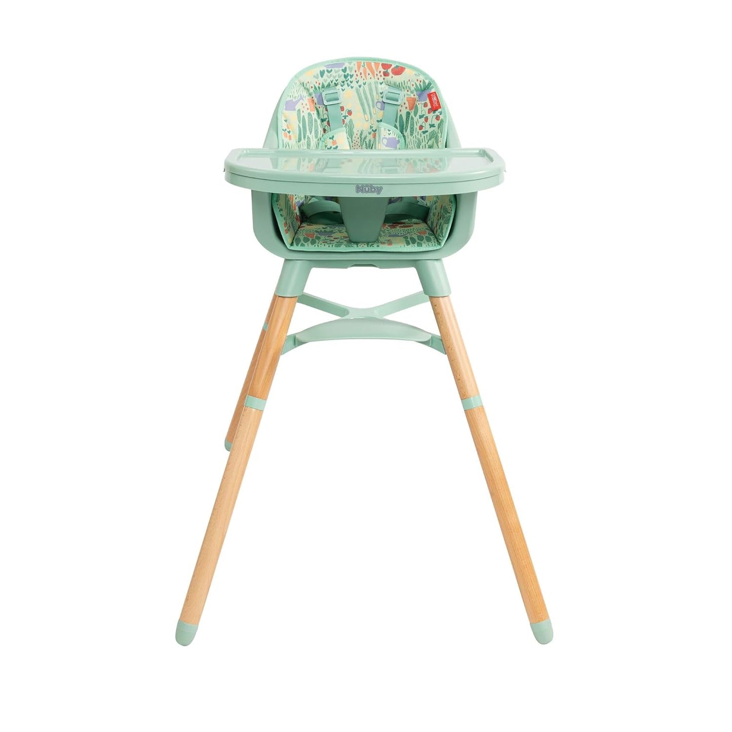 Nuby Silla alta para bebé 4 en 1 con bandeja extraíble, de 6 meses...