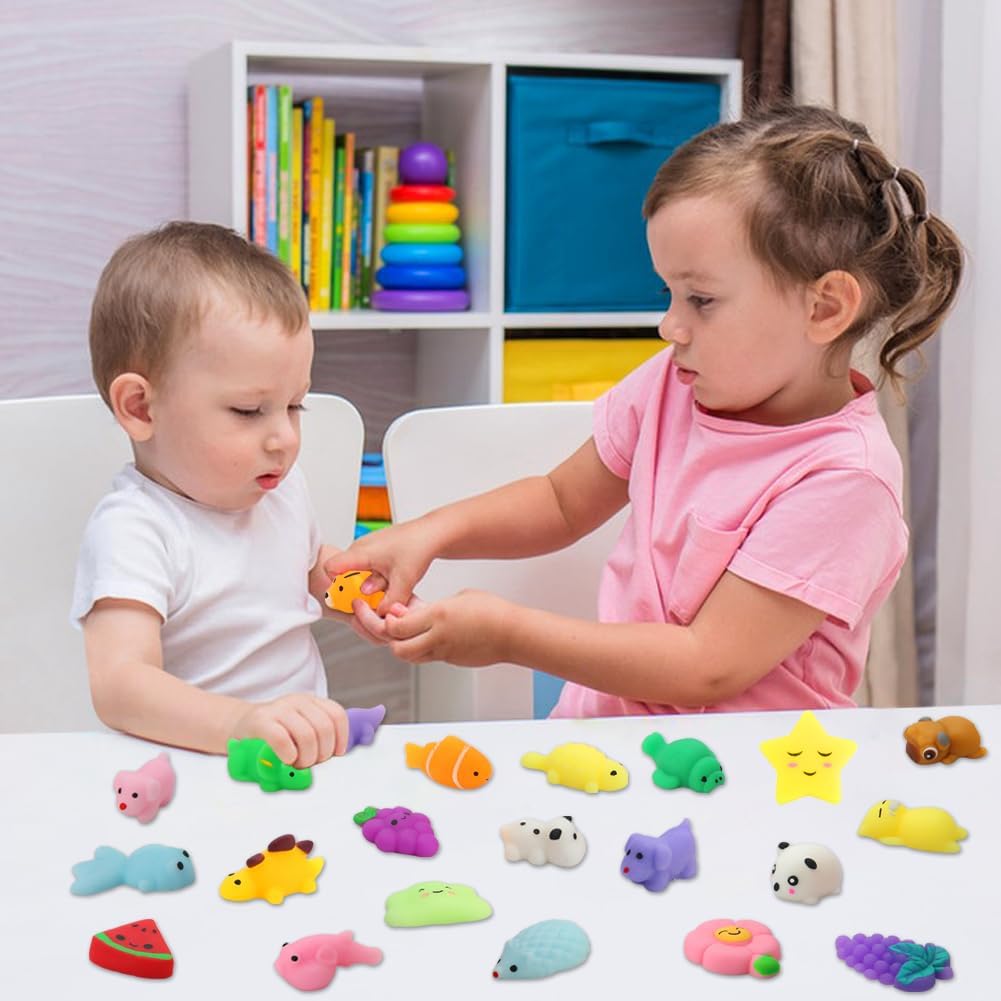 Paquete de 120 juguetes squishy, squishies kawaii, recuerdos de fie...