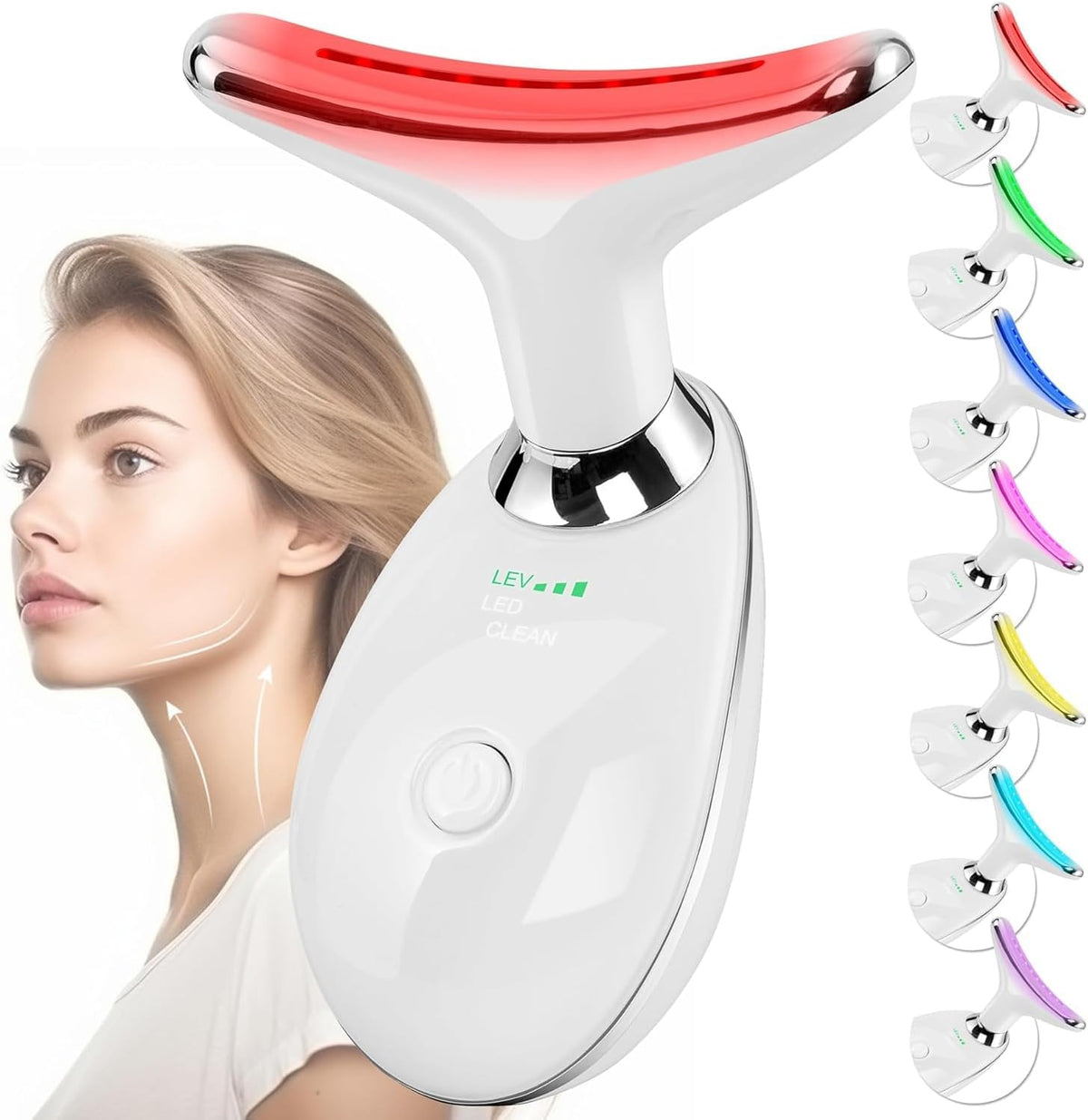 Masajeador Facial para Cara y Cuello, Herramienta de Escultura Faci...