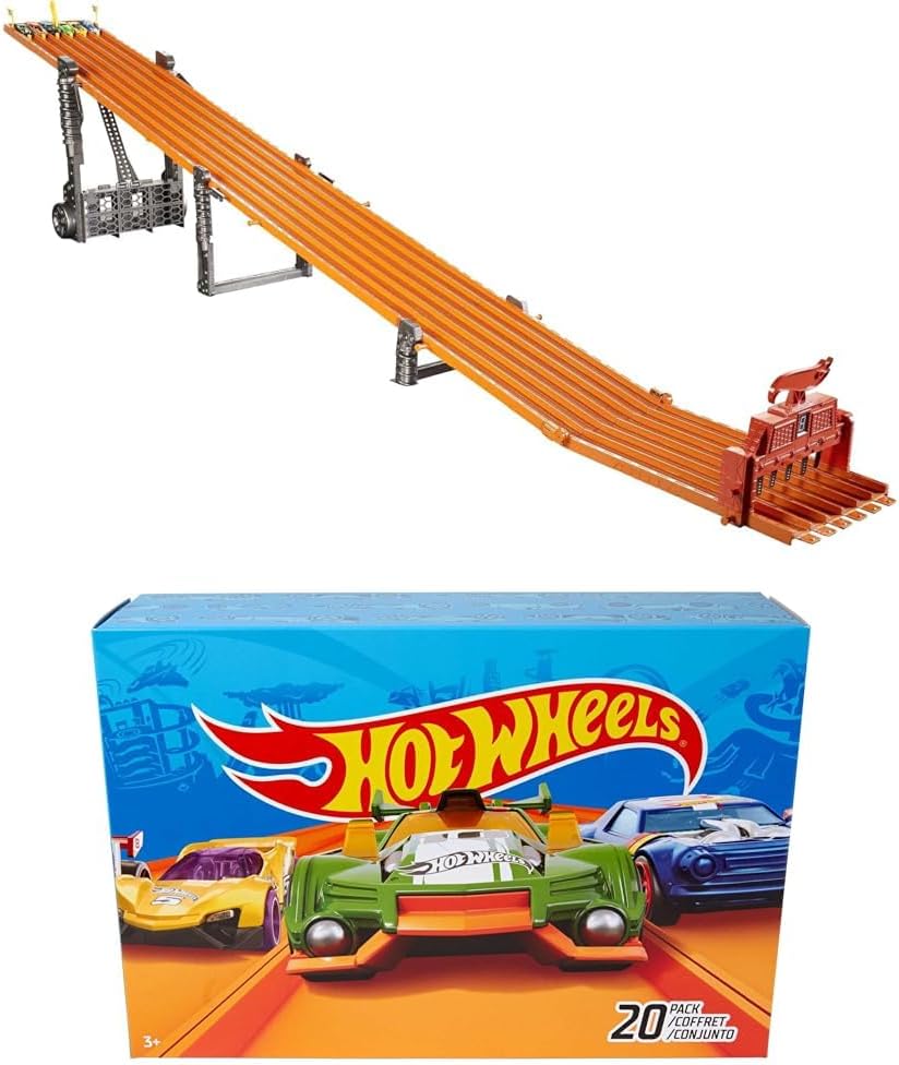 Paquete de set de pista de coche de juguete Hot Wheels pista Super...