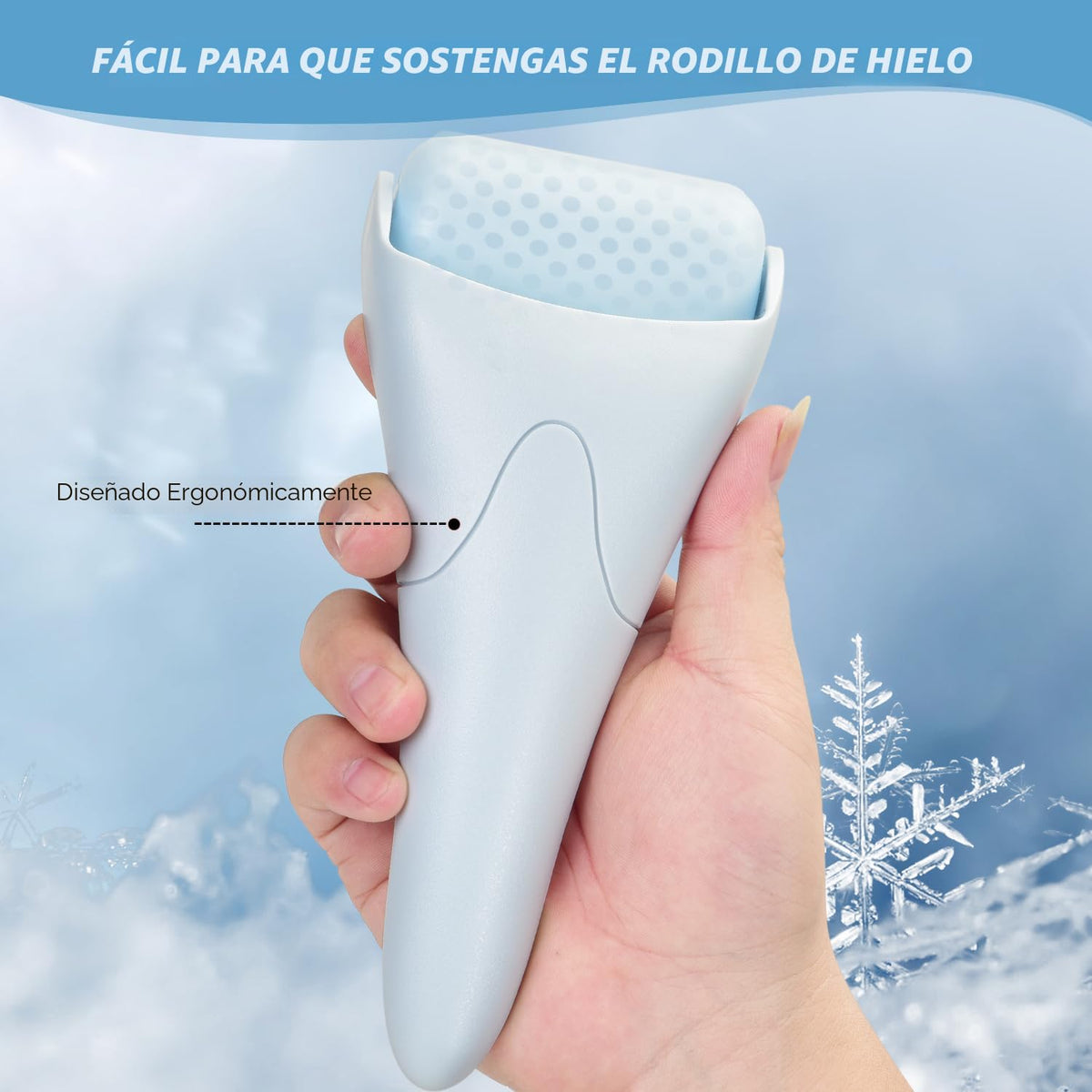 Fronnor Rodillo de Hielo para Cara, Ojos, Idea de Regalo para Mujer...