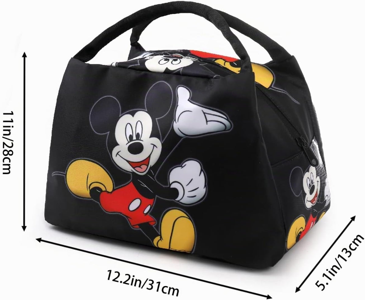 Bolsa de almuerzo de anime para mujer, hielera aislada, bonita lonc...